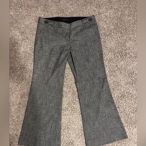 The Limited Black and Gray Textured Pants